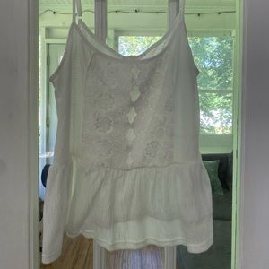 Copper Key White Tank